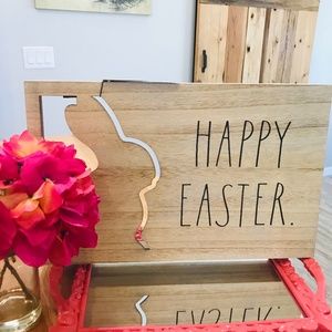⬇️🆕Rae Dunn Happy Easter Sign-NWT